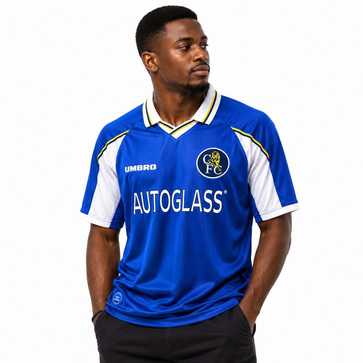 Chelsea FC 1999/01 Home Retro Football Jersey