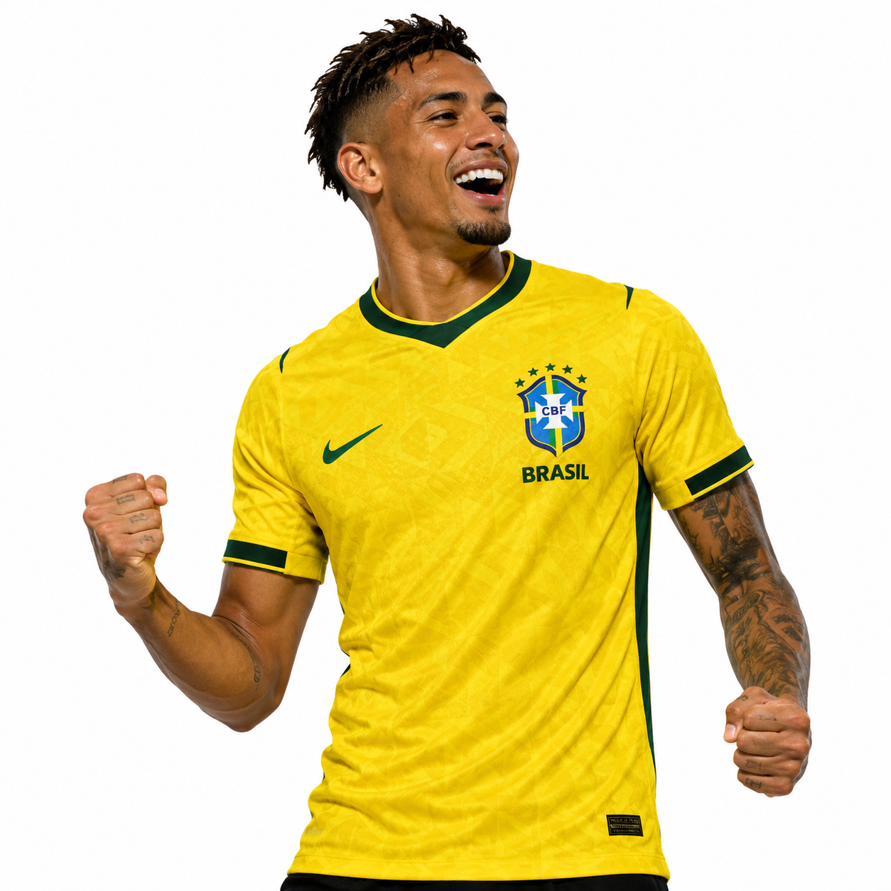 Brazil Home National Football Team Jersey
