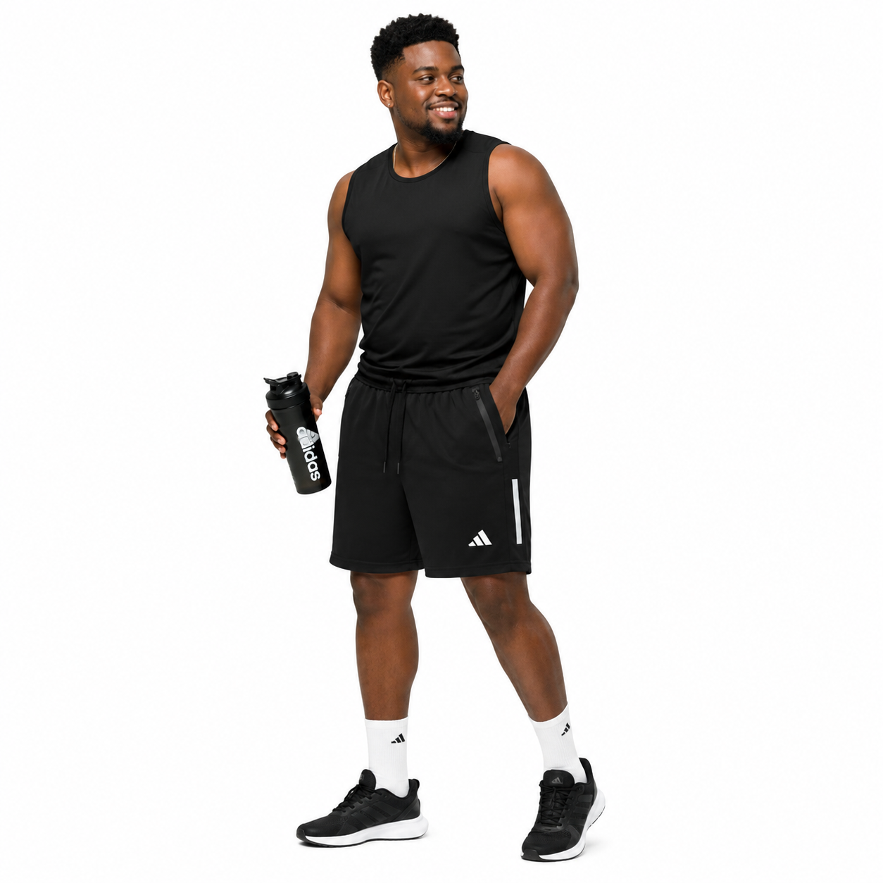 Adidas Velocity Stripe Training Shorts