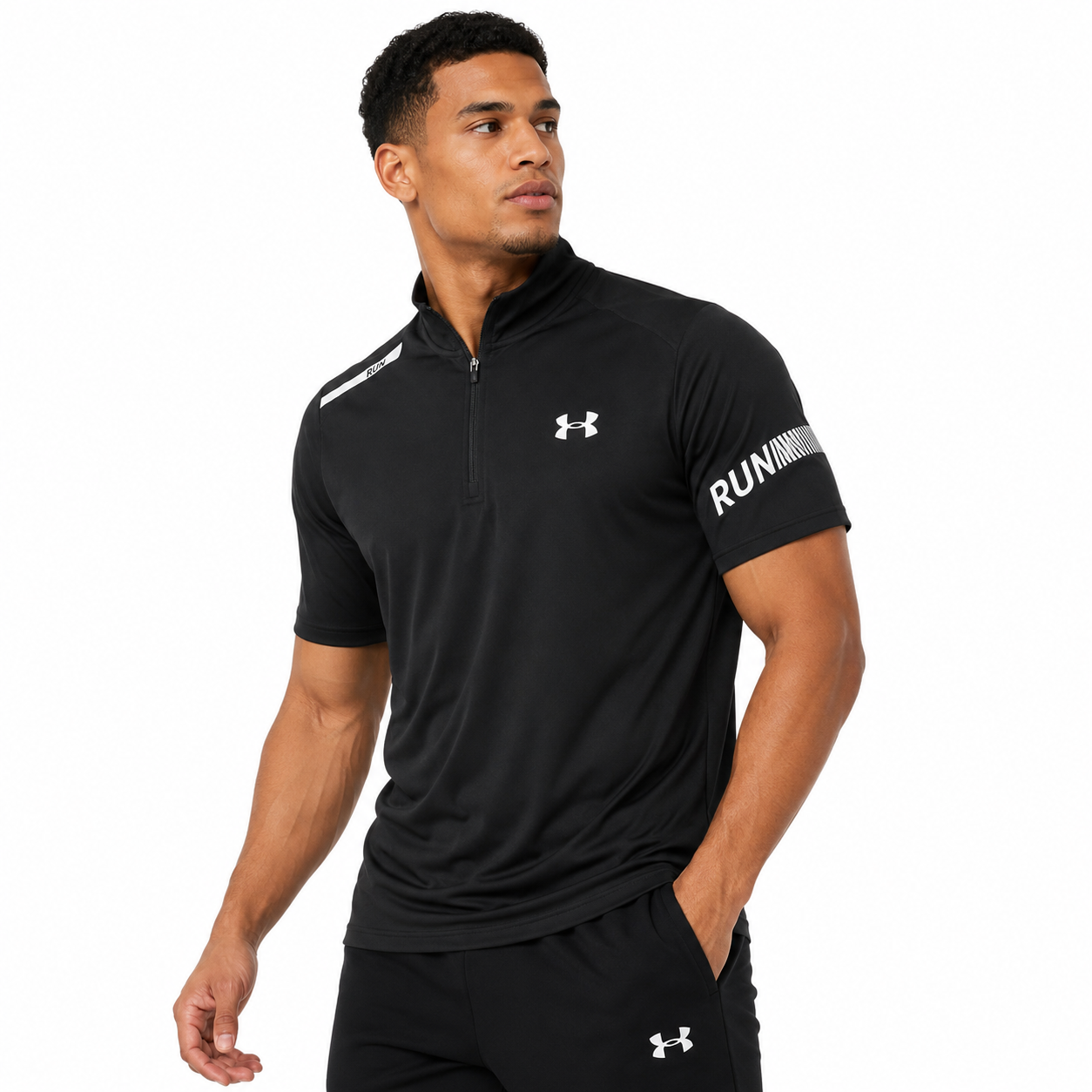 Velocity Half Zip Performance Tee