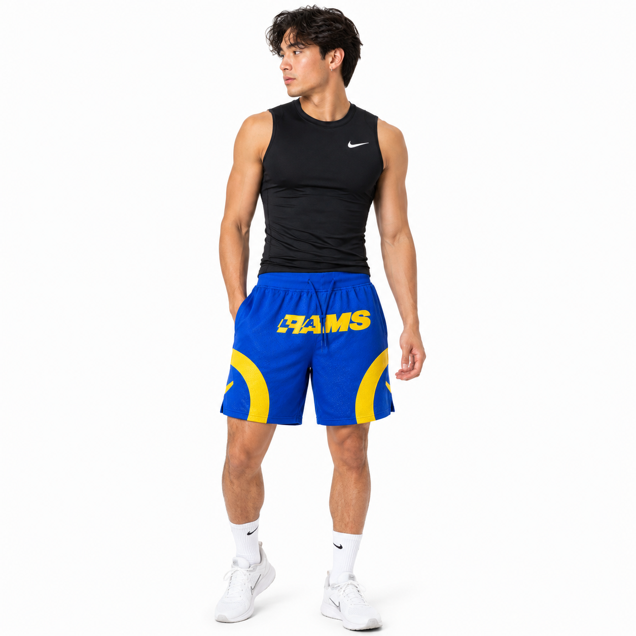 Los Angeles Rams Performance Mesh  Shorts