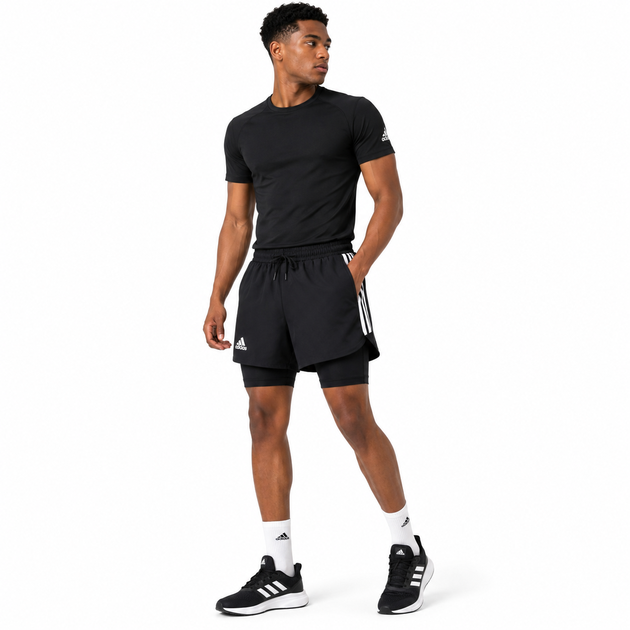Endurance Elite Dual Layer Training Shorts