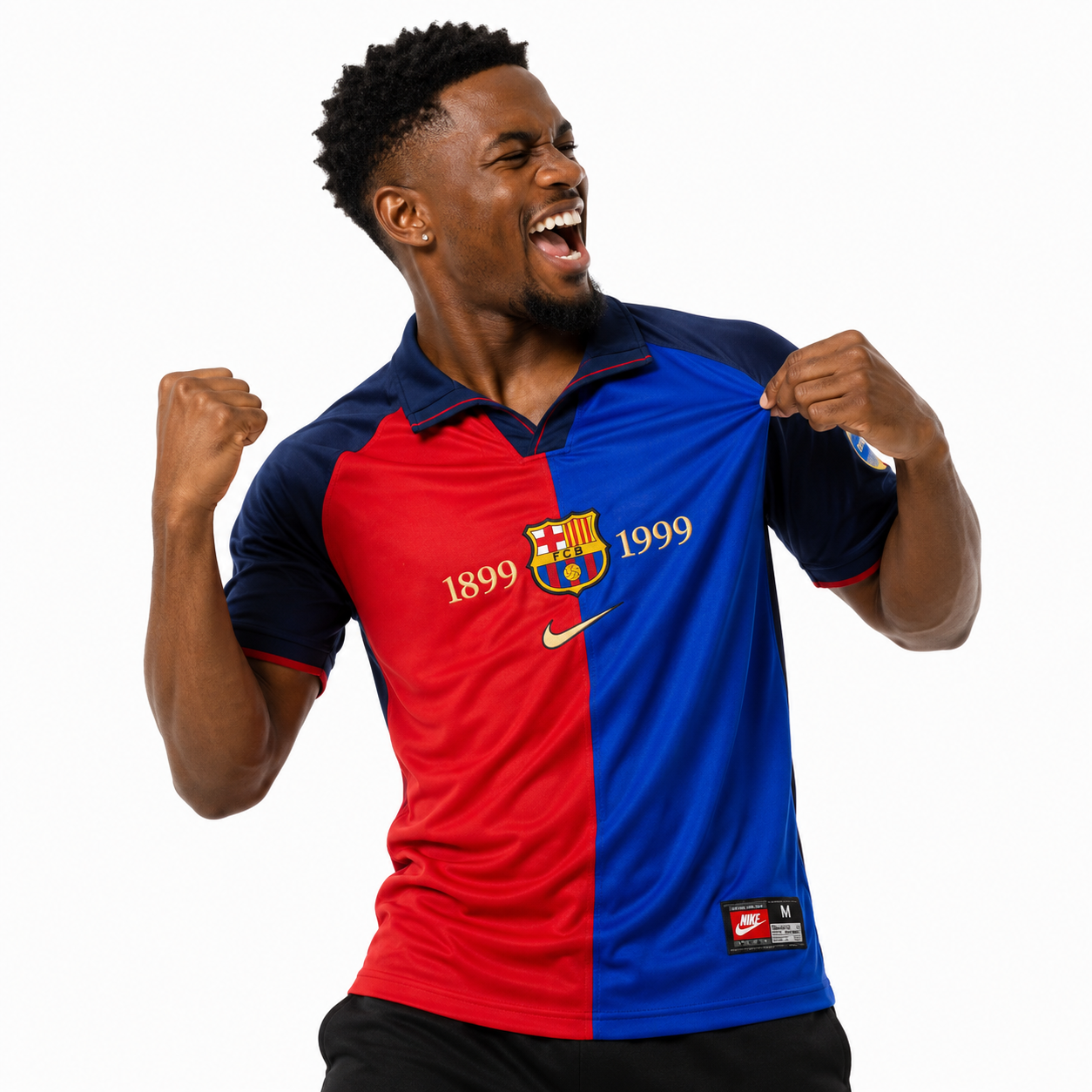 FC Barcelona 1899–1999 Centenary Home Retro Football Jersey