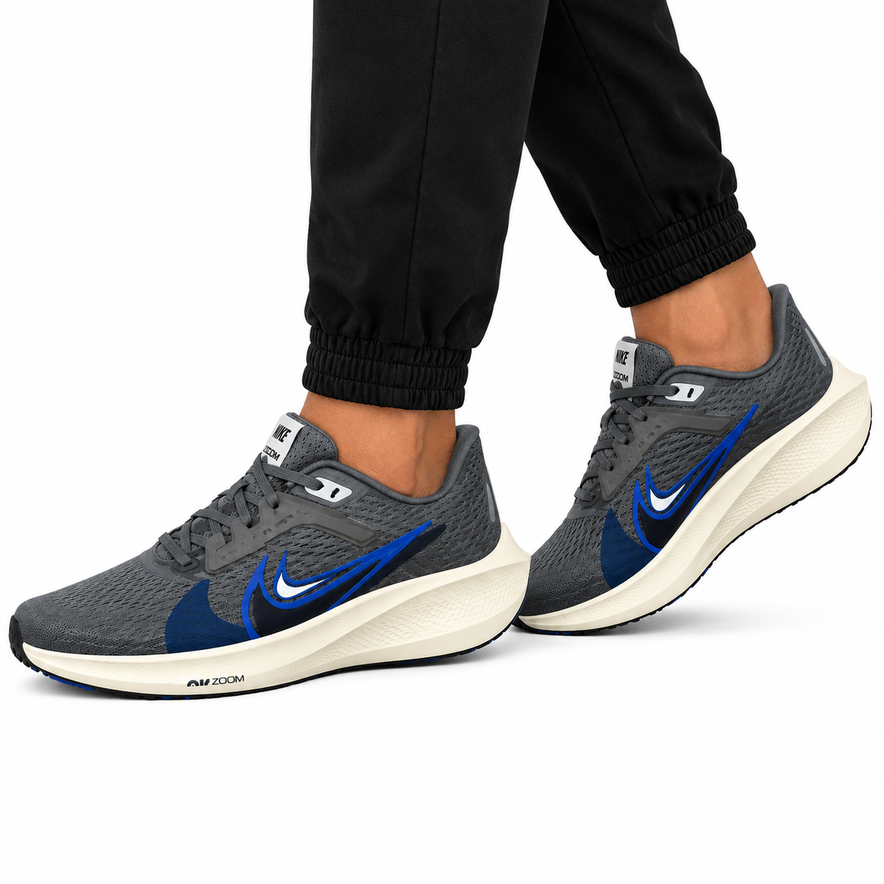 Nike Pegasus Ash, White and Black
