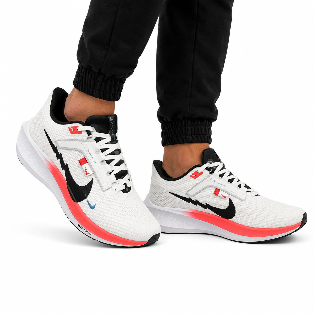 Nike Pegasus White, Blue and Orange