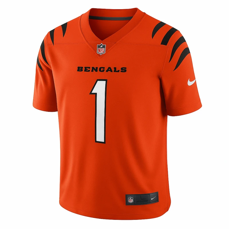 Cincinnati Bengals Chase #1 Alternate Jersey (Orange)