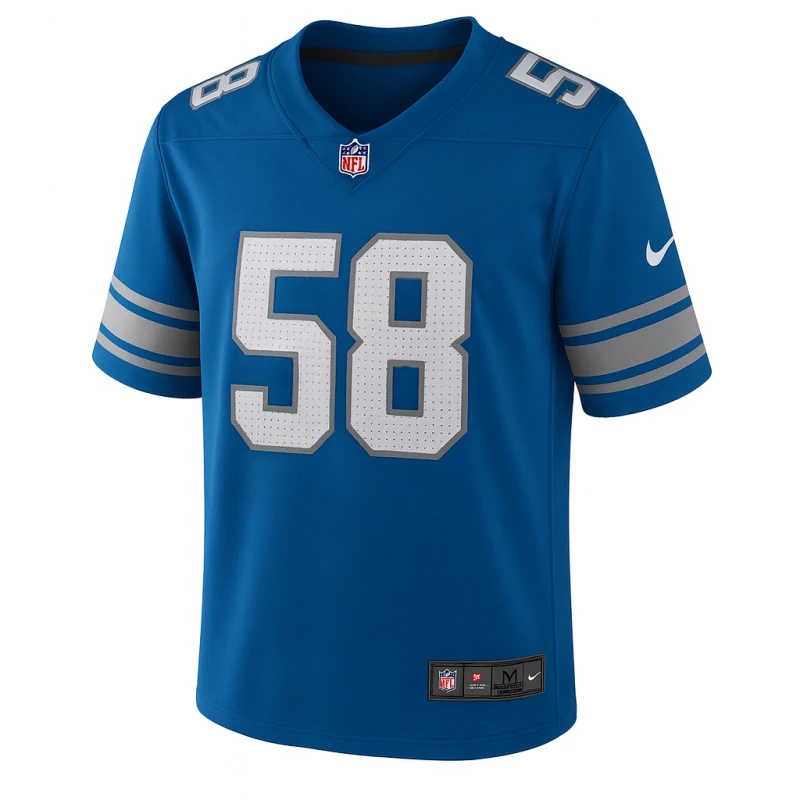 Team  Detroit Lions Home Jersey