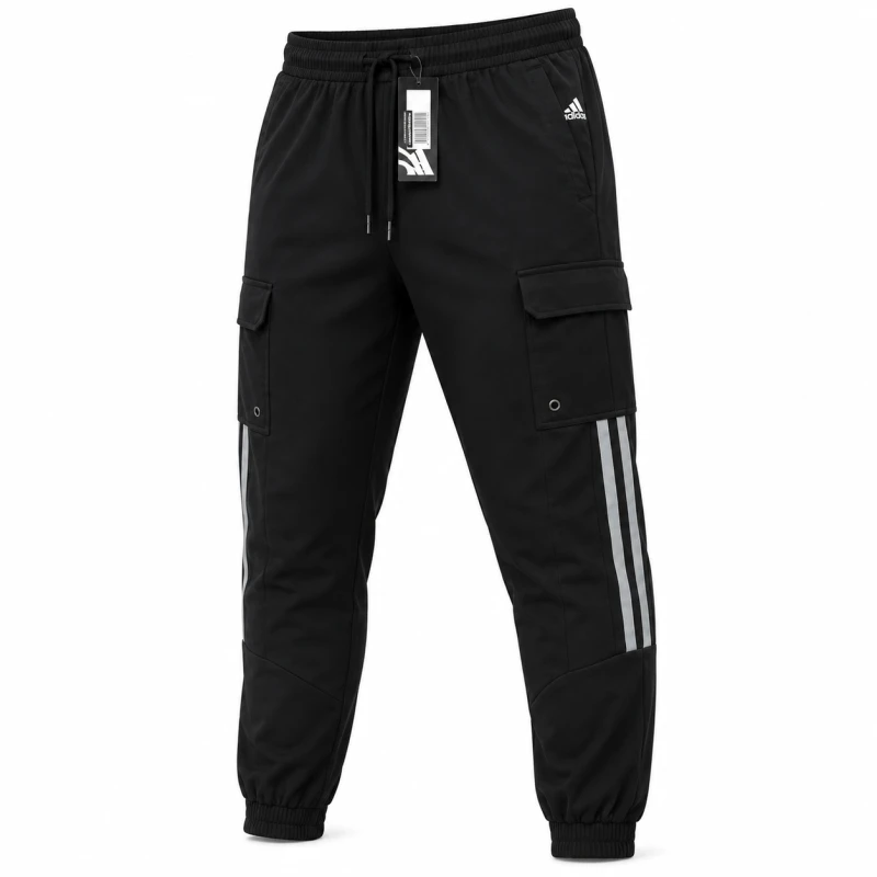 Tactical Stripe Cargo Performance Joggers