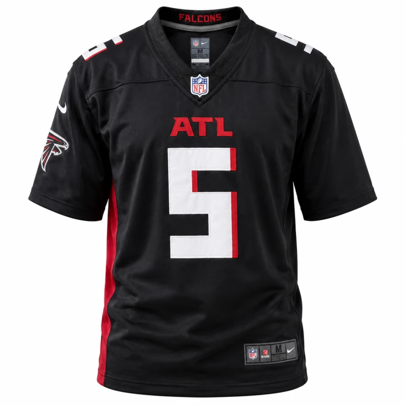 Atlanta Falcons ATL Black #5 Fan Edition NFL Jersey