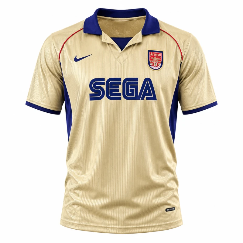 Arsenal 1999/01 Away Retro Football Jersey