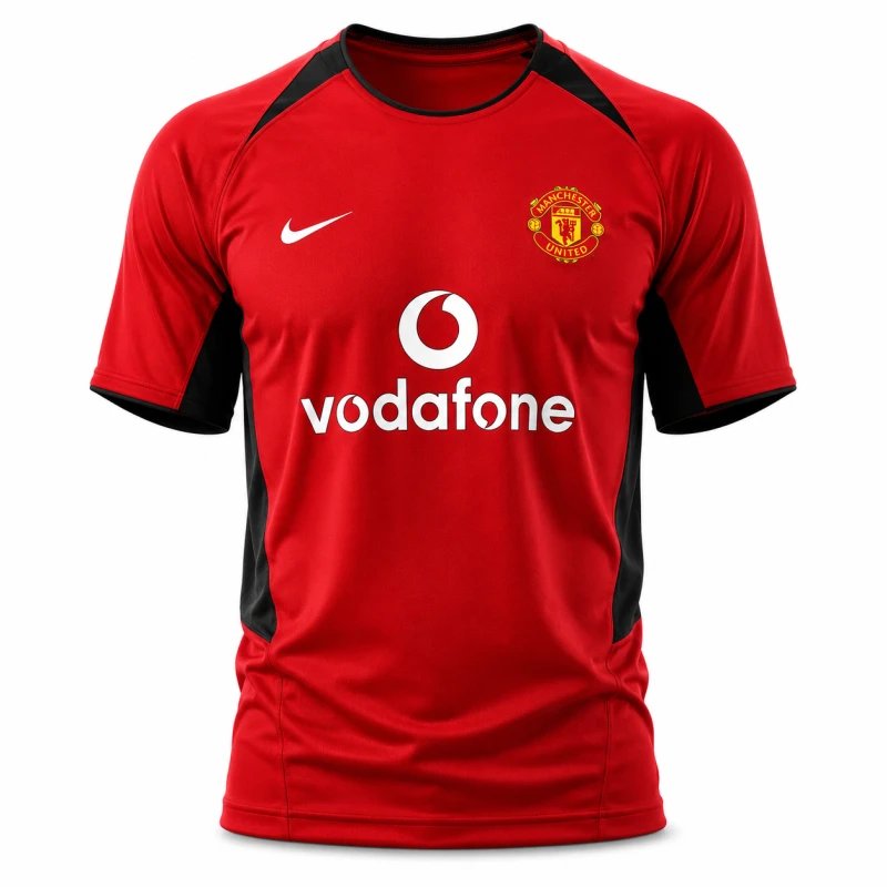 Manchester United 2002/04 Home Retro Football Jersey