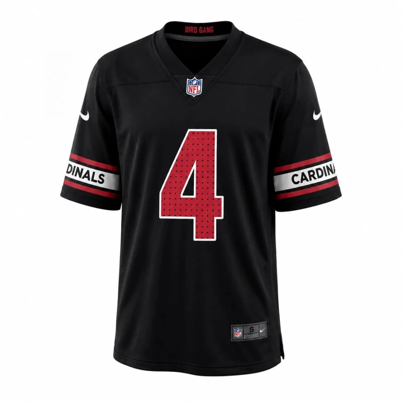 Arizona Cardinals #4 Black Alternate NFL Jersey