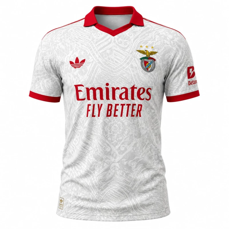 SL Benfica 2025/26 Away Football Jersey