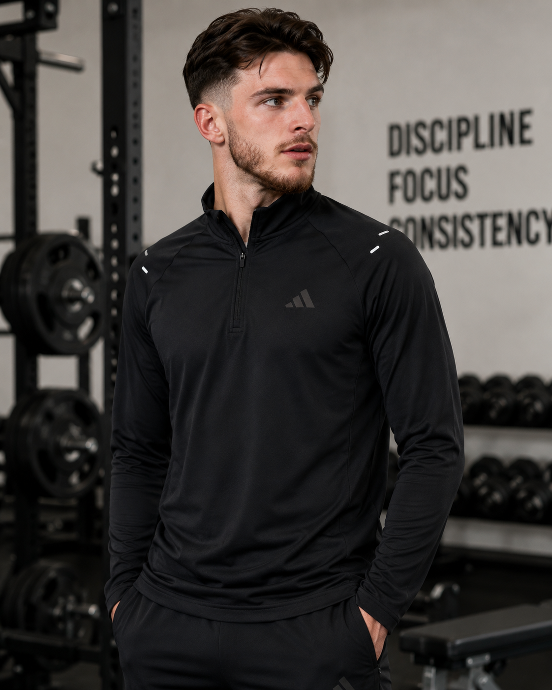 Midnight Flex Quarter Zip Training Top