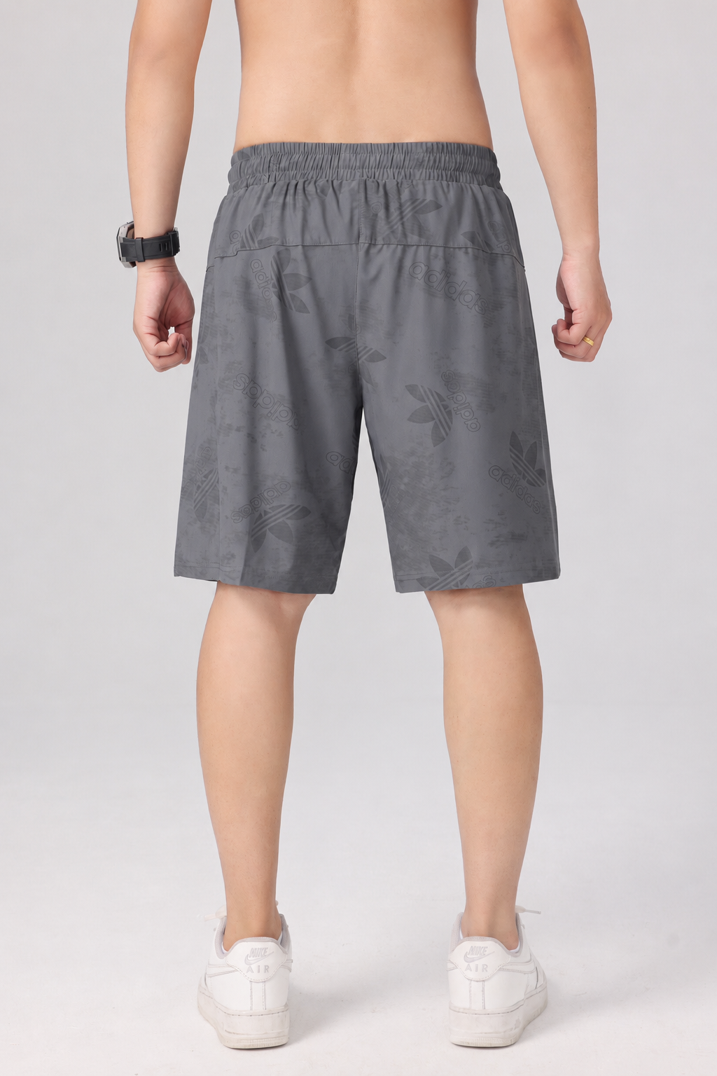Adidas Originals Monogram Training Shorts – Grey Edition